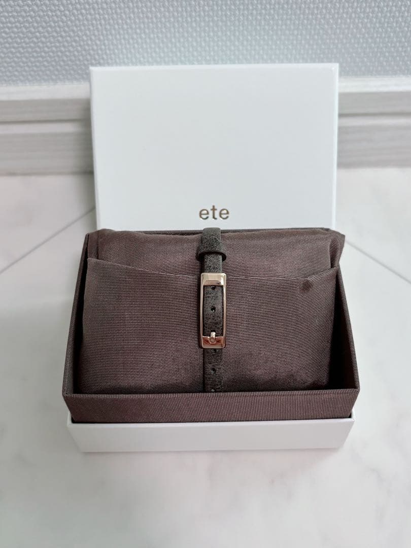 ete ダイヤモンド サークルフェイス ウォッチ