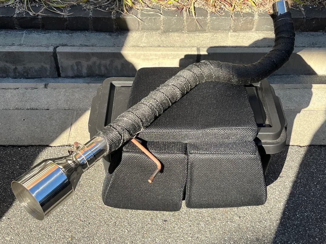 J*T様 ABARTH 1本出しワンオフマフラー