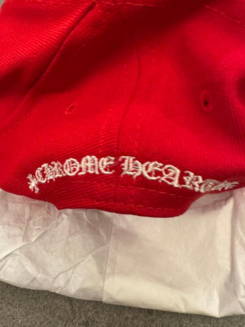 新作CHROME HEARTS クロムハーツ CHロゴ刺繍ベースボールキャップ