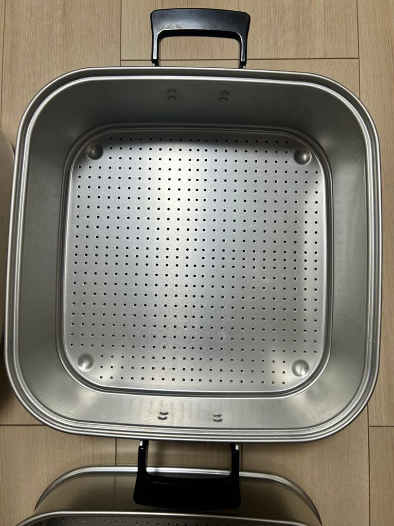 アカオアルミ 角蒸二重 33cm