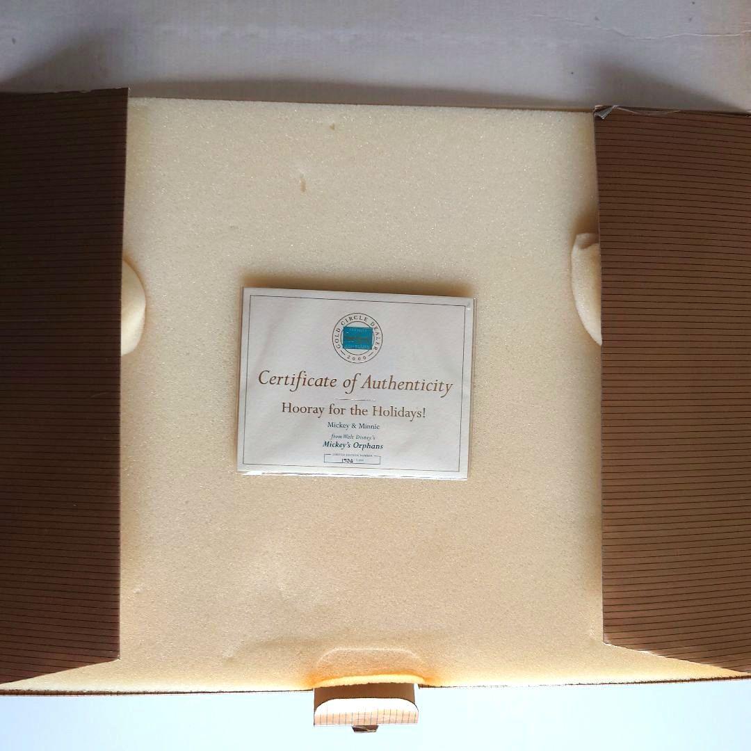 リミテッドヴィンテージ品　WDCC ミッキー&ミニー