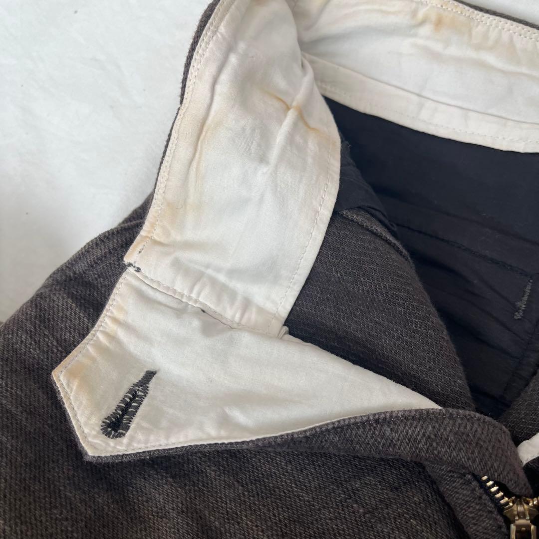 フミカウチダfumikauchidaフレアデニム34ワイドデニム