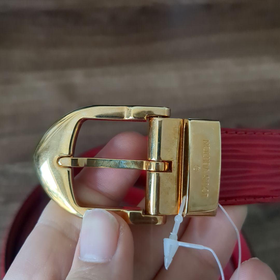 ルイヴィトン エピ　サンチュール　クラシック　ベルト　M6833Q　レッド