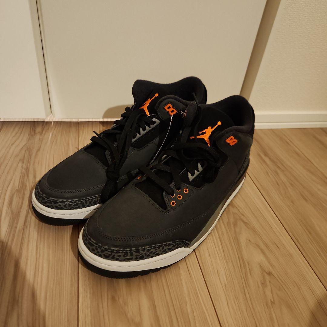 エアジョーダン 3 レトロ CT8532-080 グレー/オレンジ