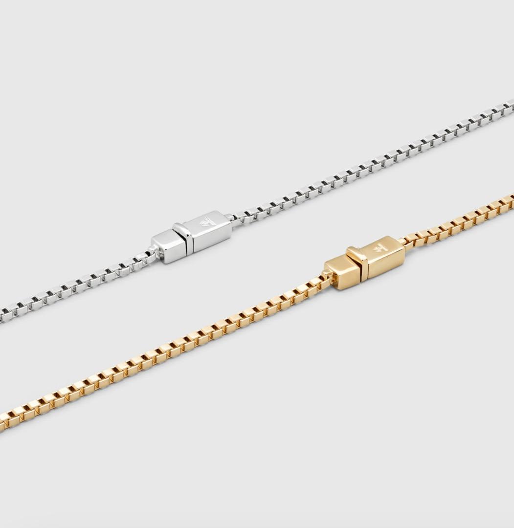 新品正規品【Tom Wood】スクエアチェーン シルバー ネックレス