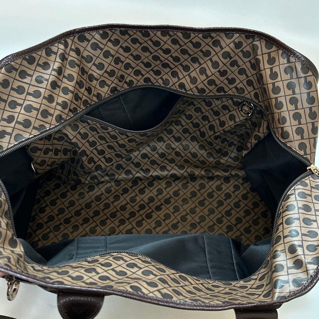 未使用✨ゲラルディーニ ソフティ ボストンバッグ 旅行かばん ブラウン 撥水