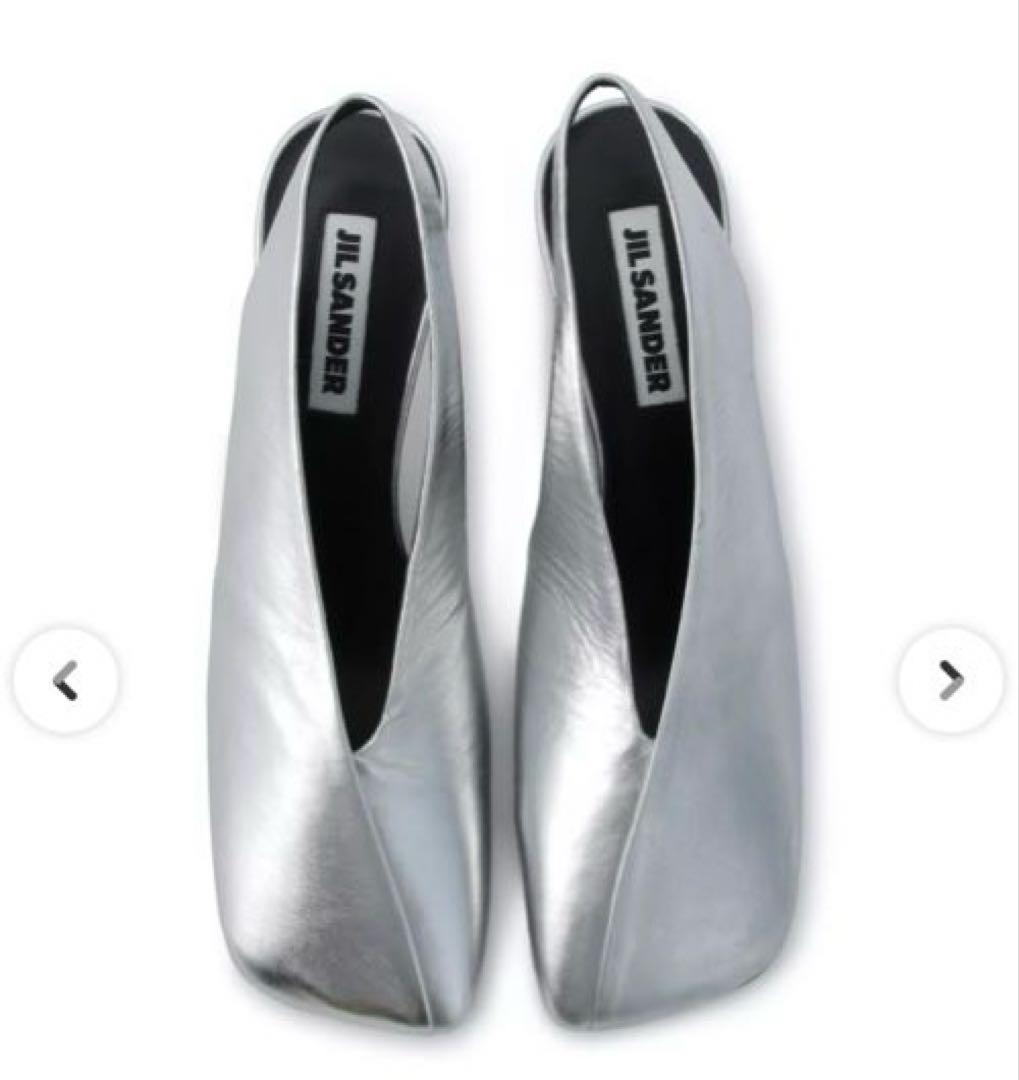 kai！jil sander バックストリングパンプス 35