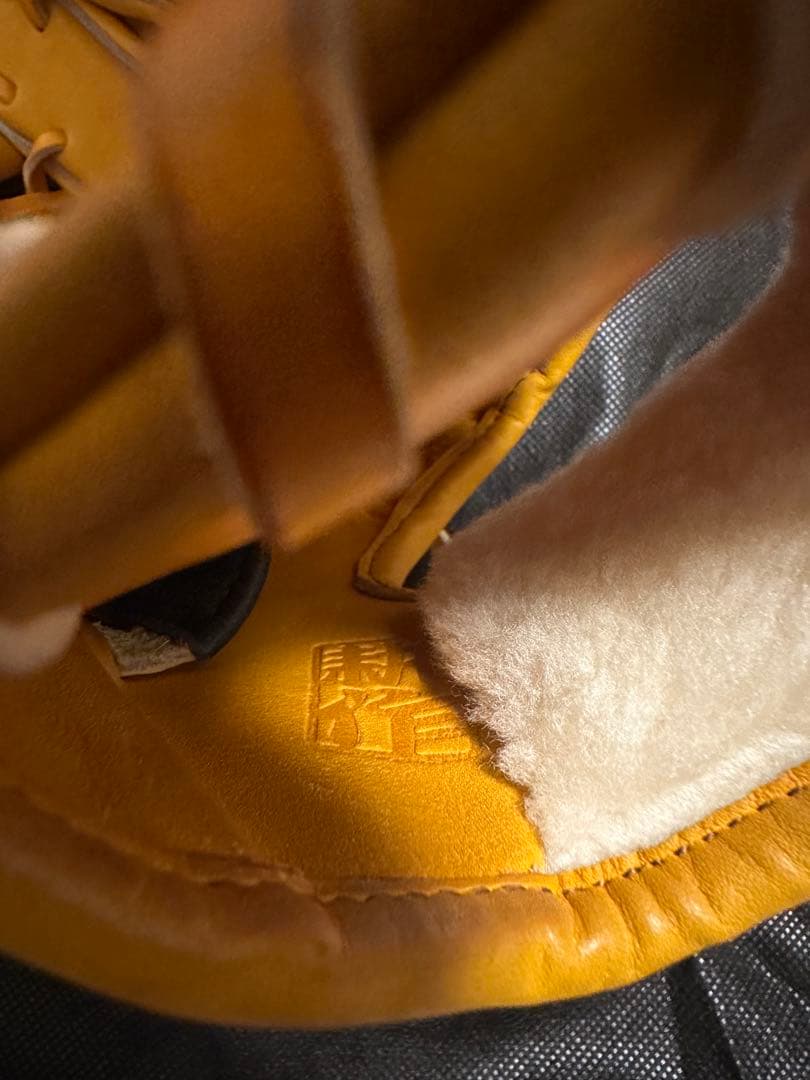 Mizuno Pro 硬式グローブ　外野手用　高橋由伸モデル　耕作印入り　巨人