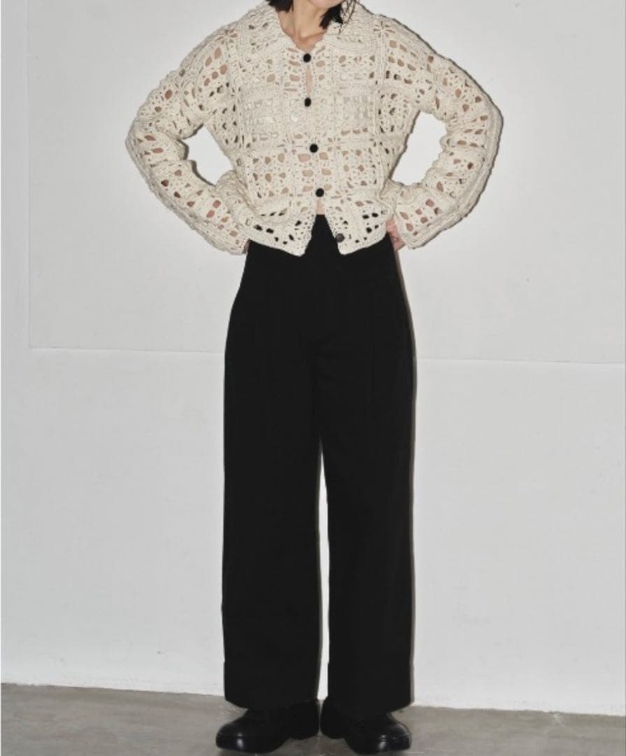 パンツ todayful Wide Twill Trousers