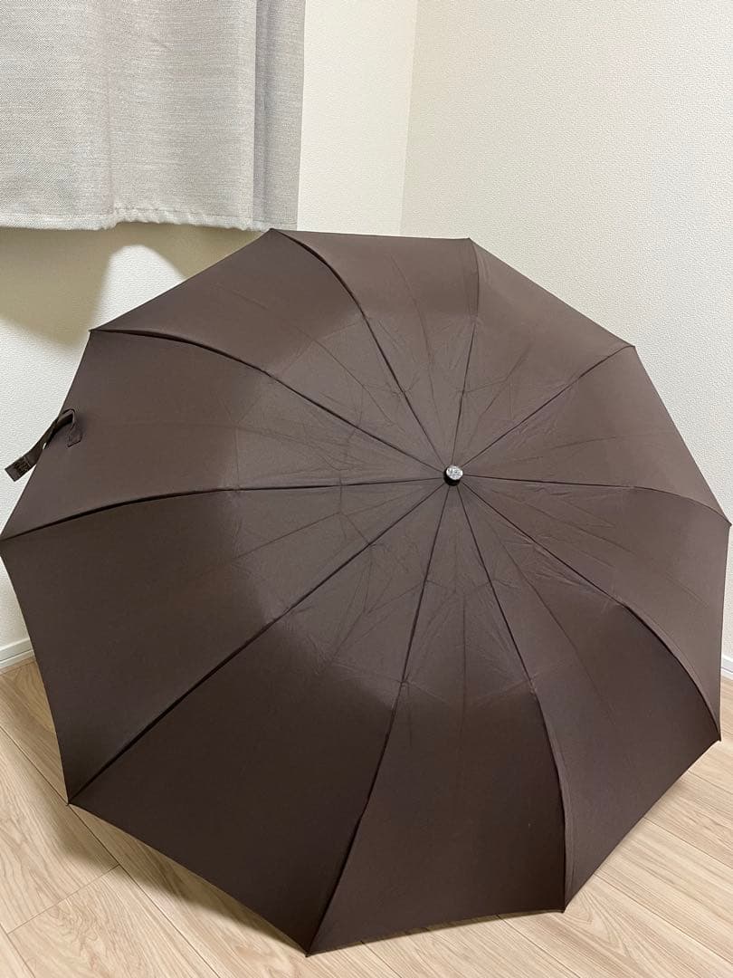 FOX UMBRELLAS 折りたたみ傘 ブラウン 藤