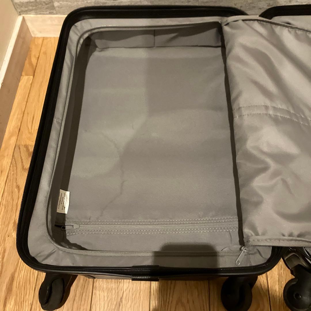 MUJI 無印良品 キャリーケース スーツケース 33L ブラック 機内サイズ