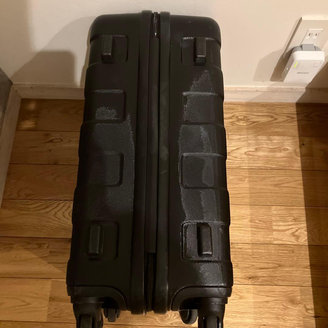 MUJI 無印良品 キャリーケース スーツケース 33L ブラック 機内サイズ