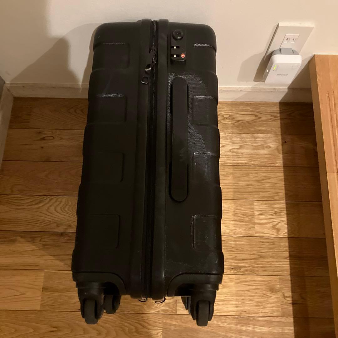 MUJI 無印良品 キャリーケース スーツケース 33L ブラック 機内サイズ