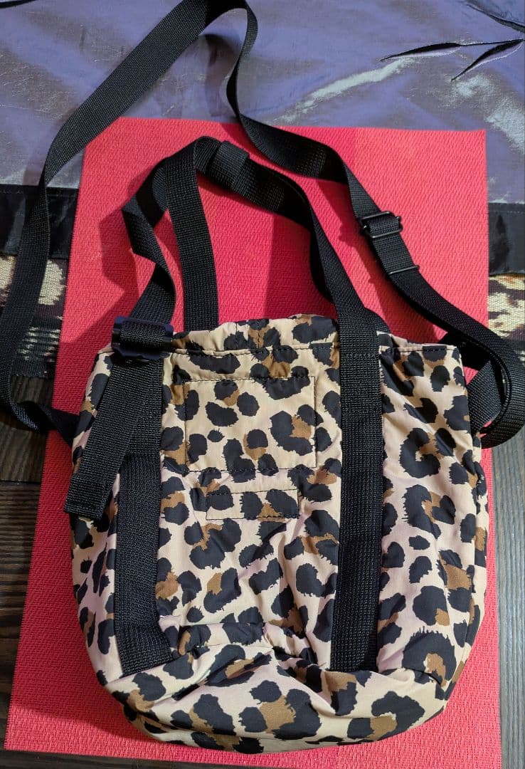 【極美品】MACKINTOSH × PORTER レオパードプリントバッグ