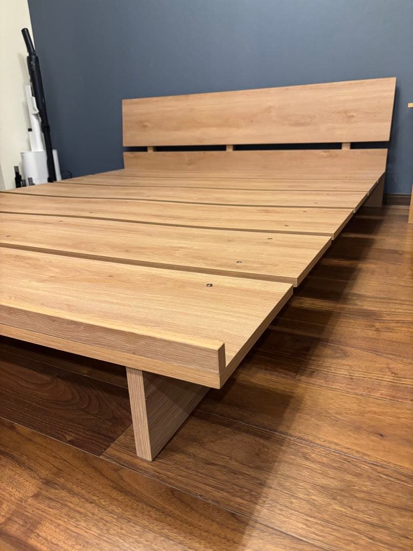 ✴︎美品✴︎ロウヤ （LOWYA）ベッドフレーム ダブル