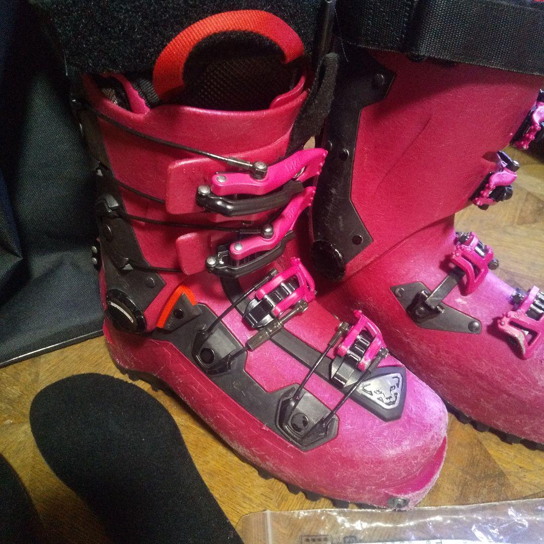【美品】普段履き23.5ダイナフィットDYNAFITスキーブーツバックカントリー