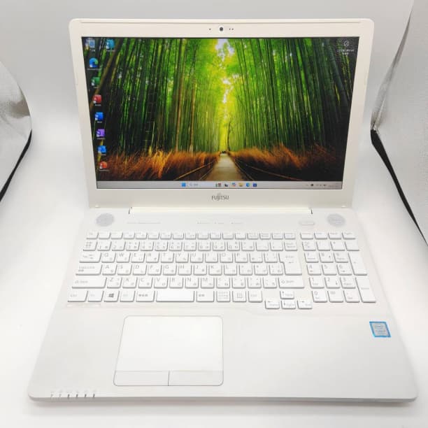 ブルーレイ 15 富士通 i7-7700HQ 8GB SSD256GB オフィス