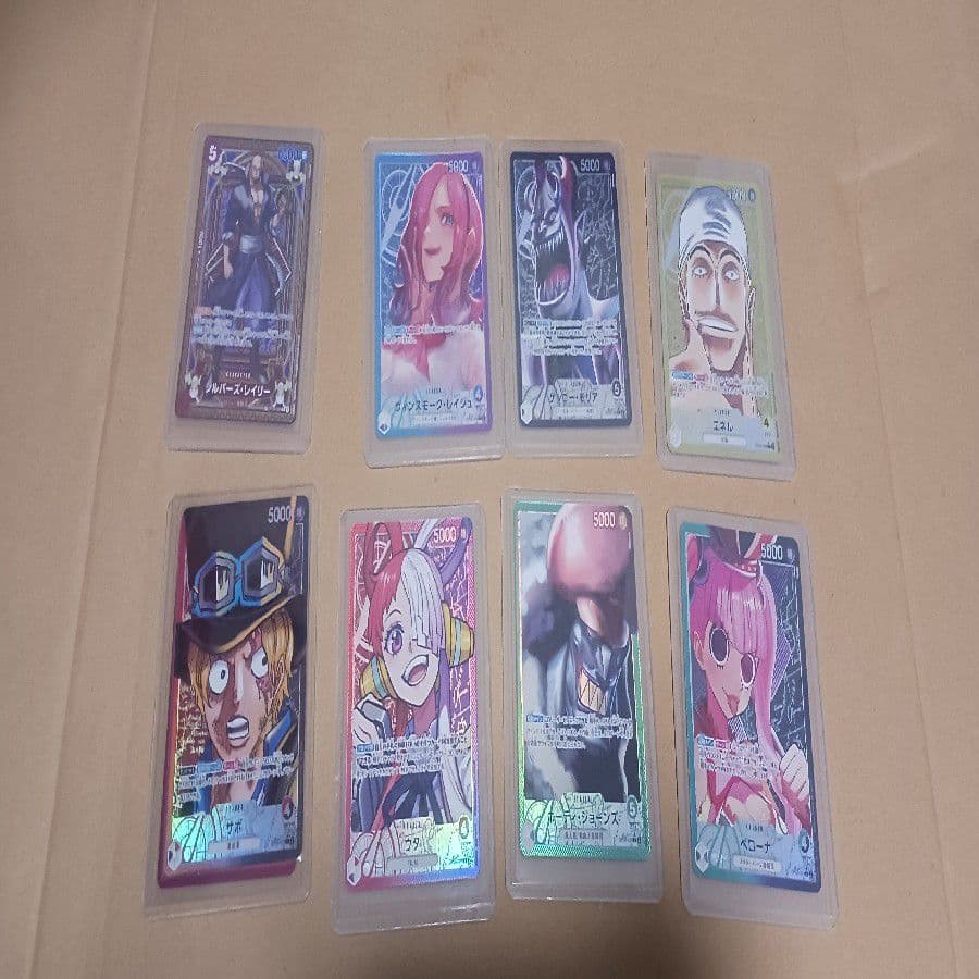 ワンピースカード引退品、約5000枚