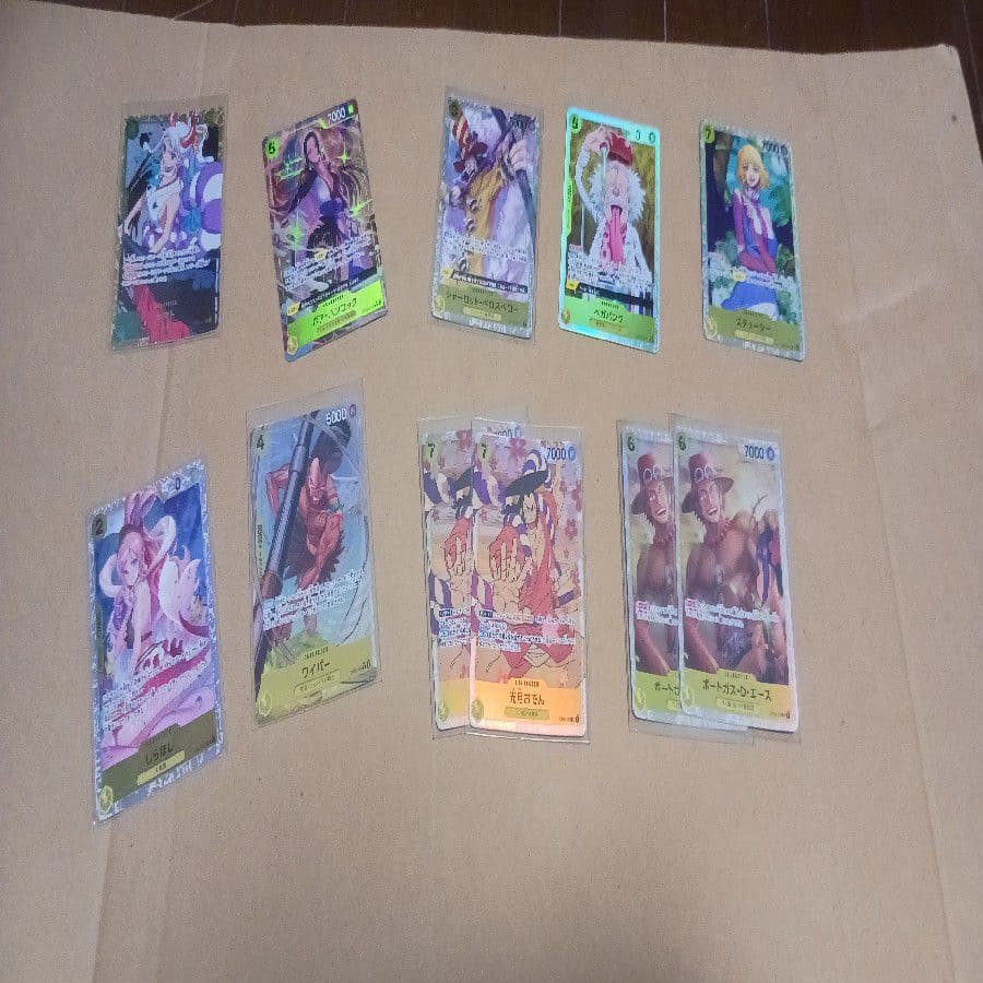 ワンピースカード引退品、約5000枚