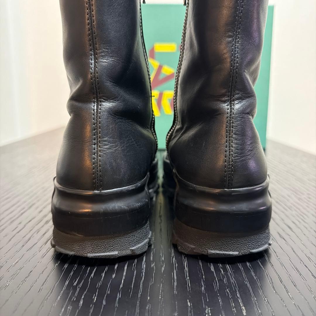 CAMPER Traktori サイドジップ　レザーブーツ　EU37