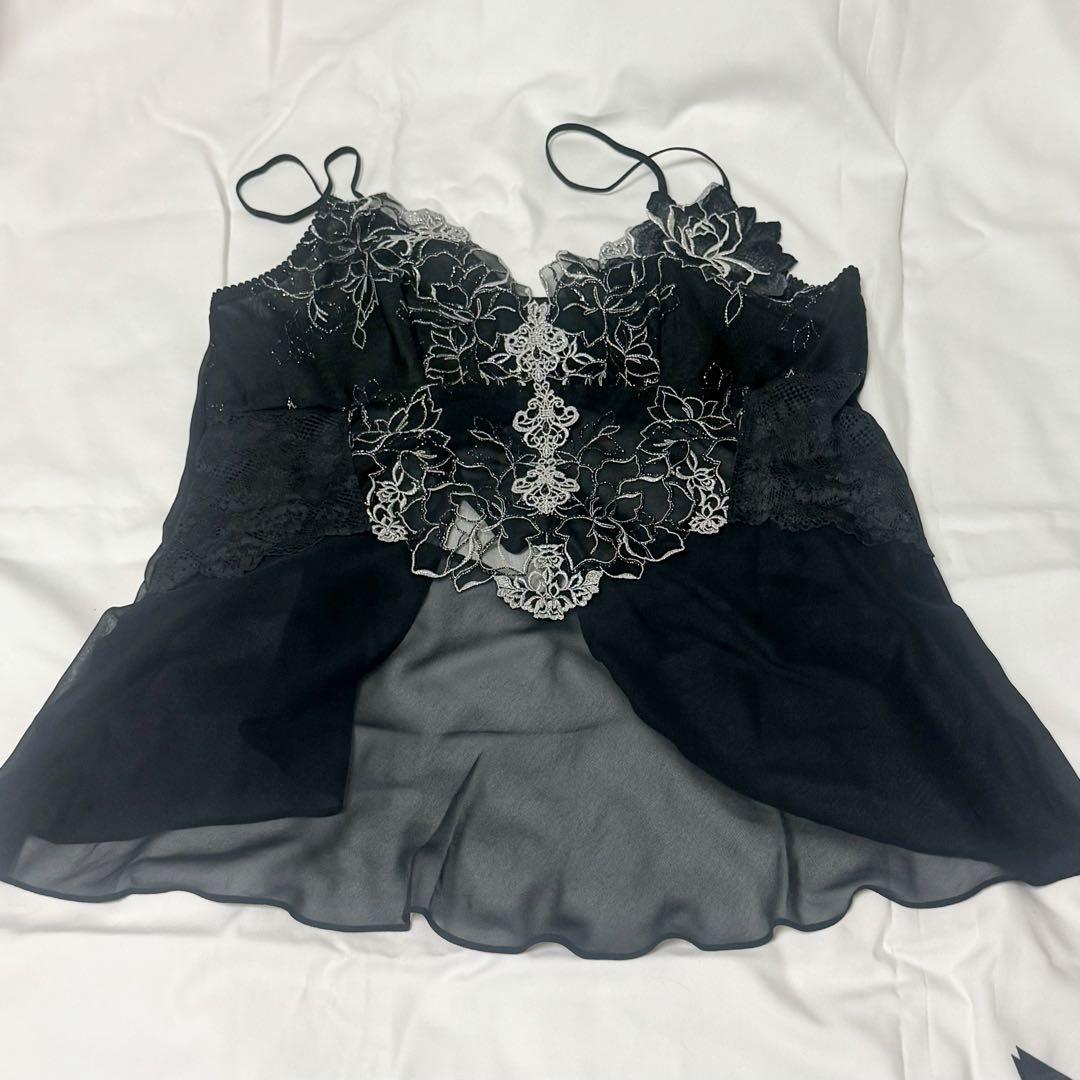 サルート キャミソールL＆ガーターベルトM