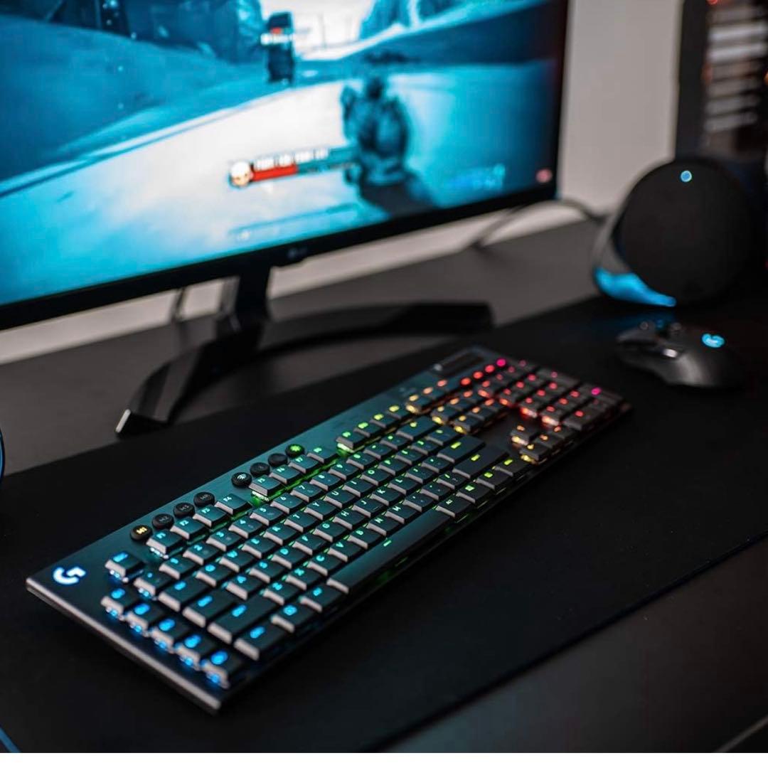 Logicool G ゲーミングキーボード G913-CK クリッキー 青軸