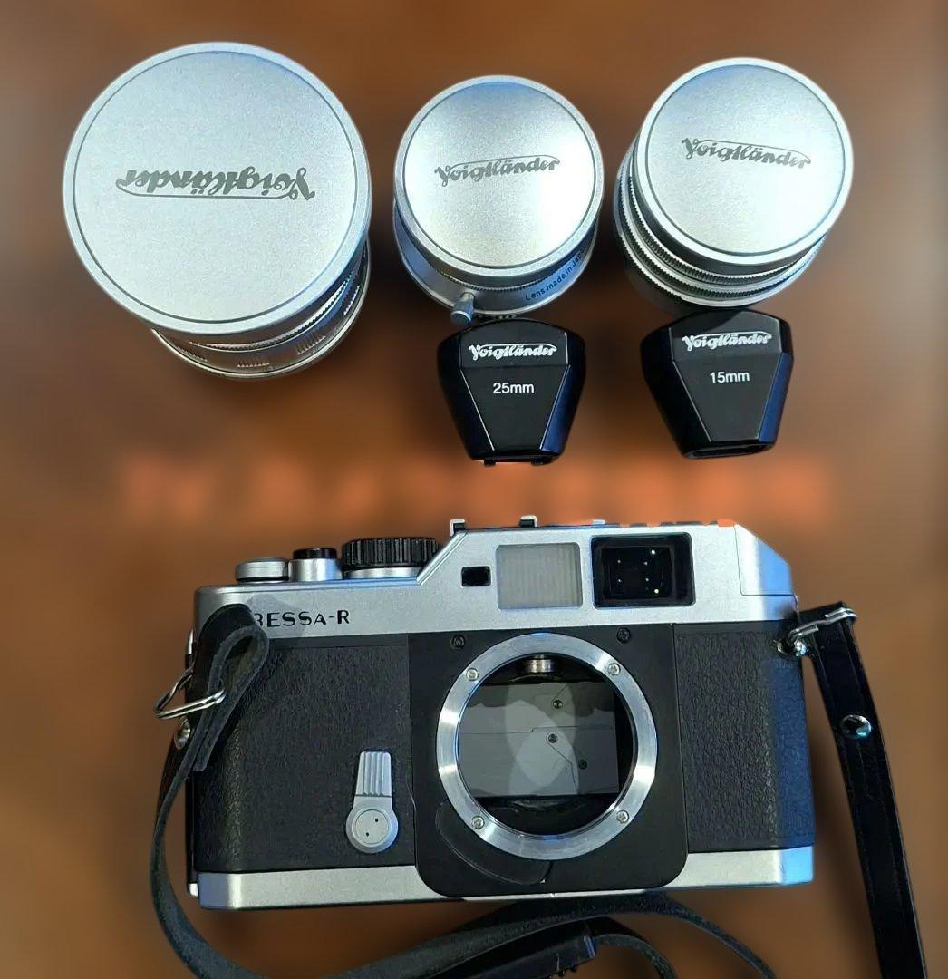 「値下」 美品　Voigtländer BESSA-R フィルムカメラ レンズ付