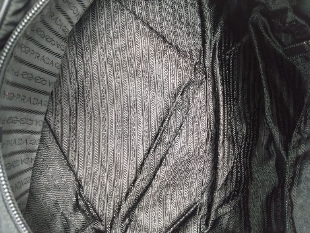 PRADA 黒 ナイロン ボストンバッグ