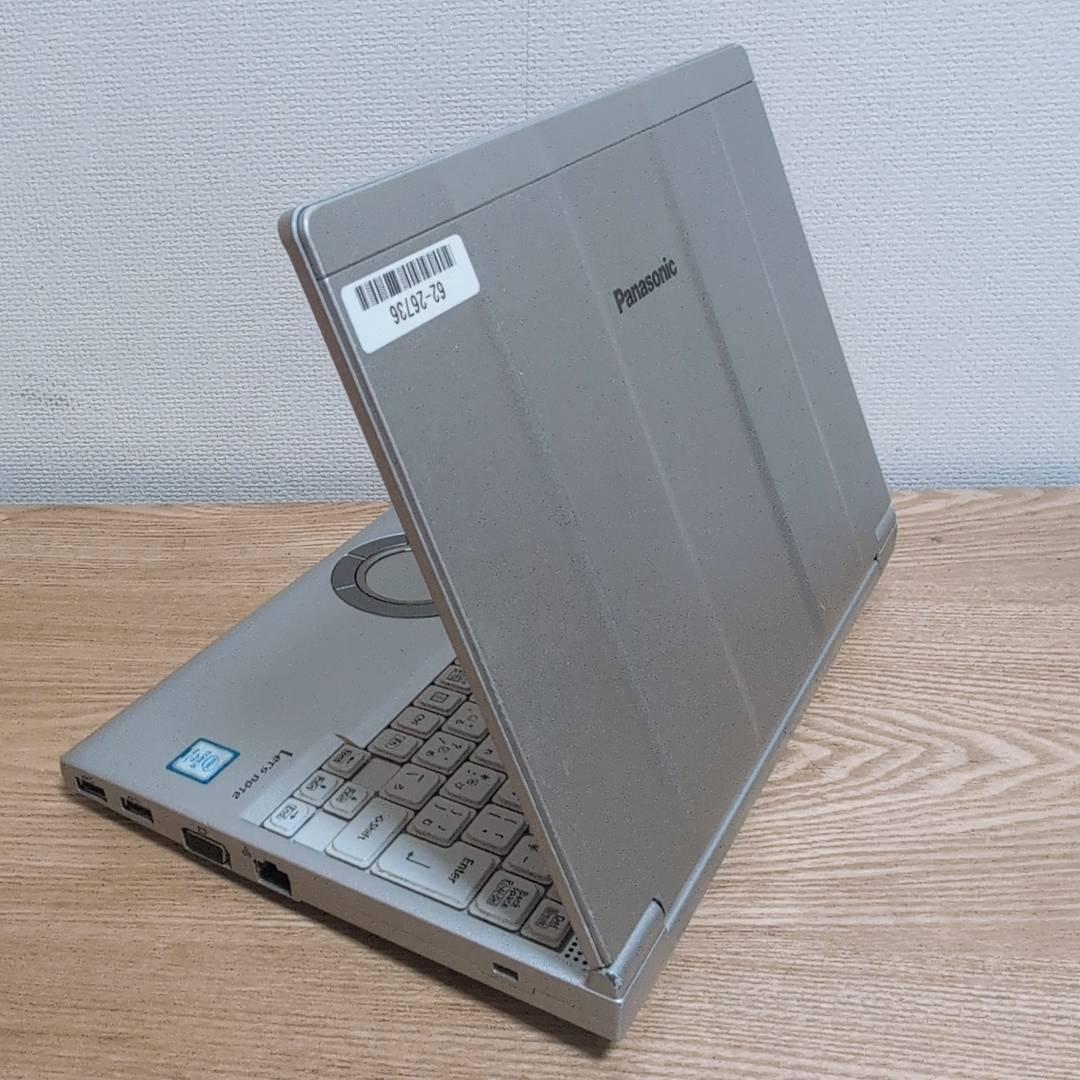 レッツノート SV8 i5 8GB SSD256G 12.1 オフィス カメラ