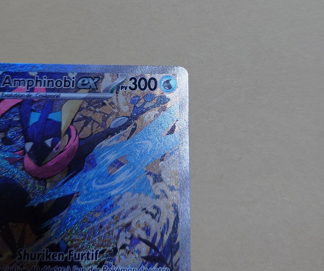 ケロマツ、ゲコガシラ、ゲッコウガEX SAR プロモ フランス版 海外版