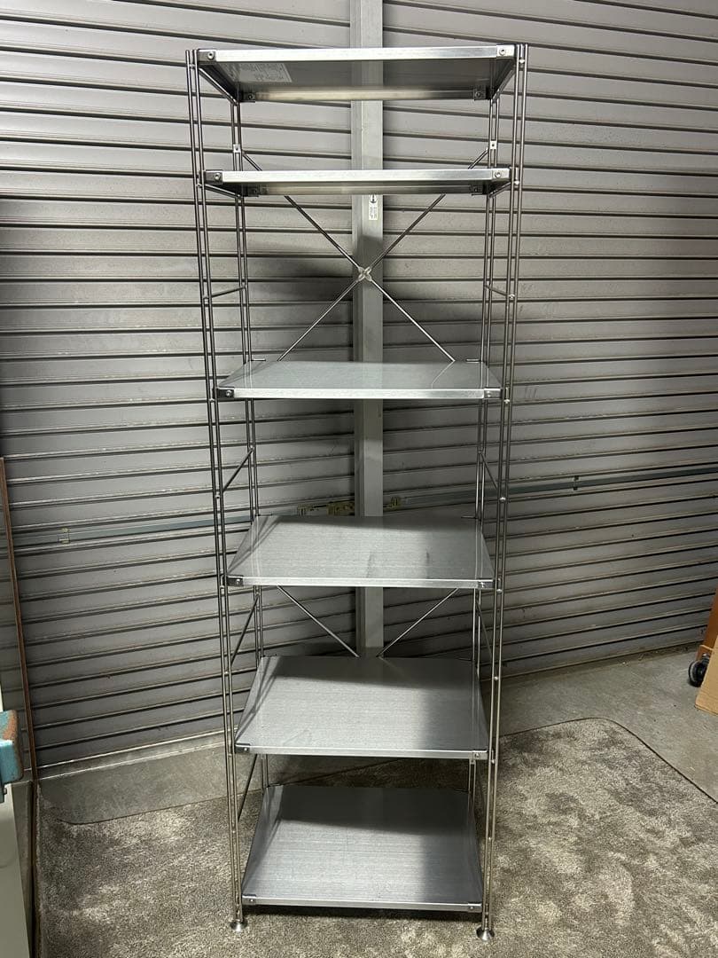 ☆GD202 無印良品 ステンレスユニット シェルフ 大　幅58cm