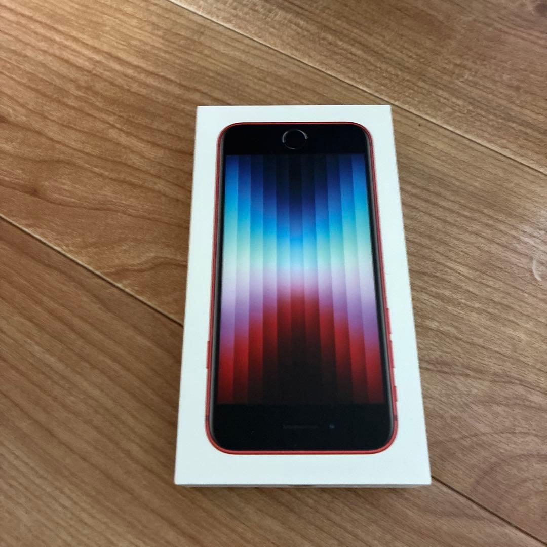 iPhone SE（第3世代）64GB RED SIMフリー 箱付