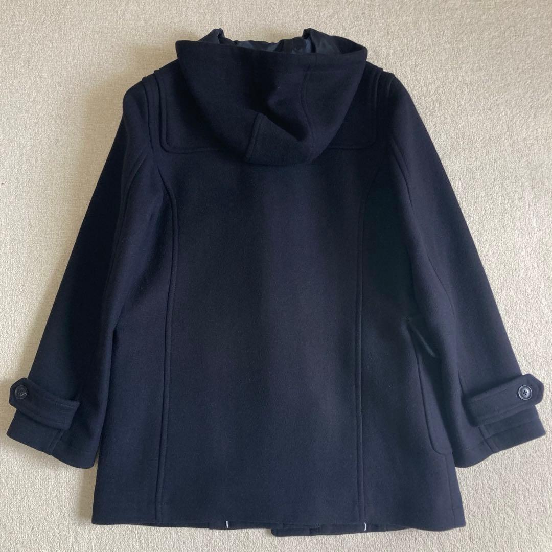 イーストボーイヴィーナス Venus アンゴラ混ダッフルコート 7号 ネイビー