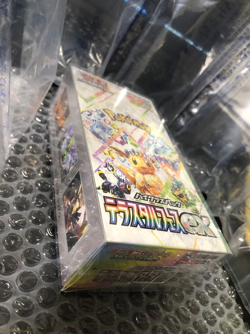 ポケモンカードゲーム テラスタルフェスex シュリンク付き 新品未開封 1BOX