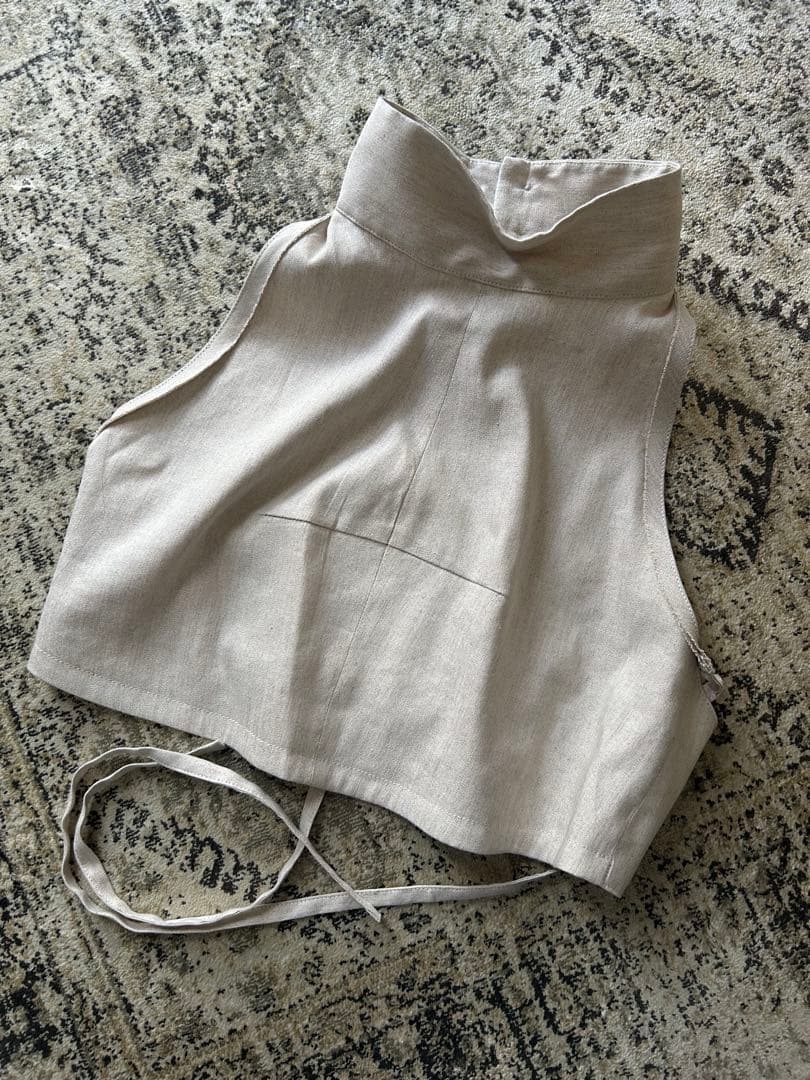 トップス CLANE HALTER HIGH NECK CAMISOLE TOPS