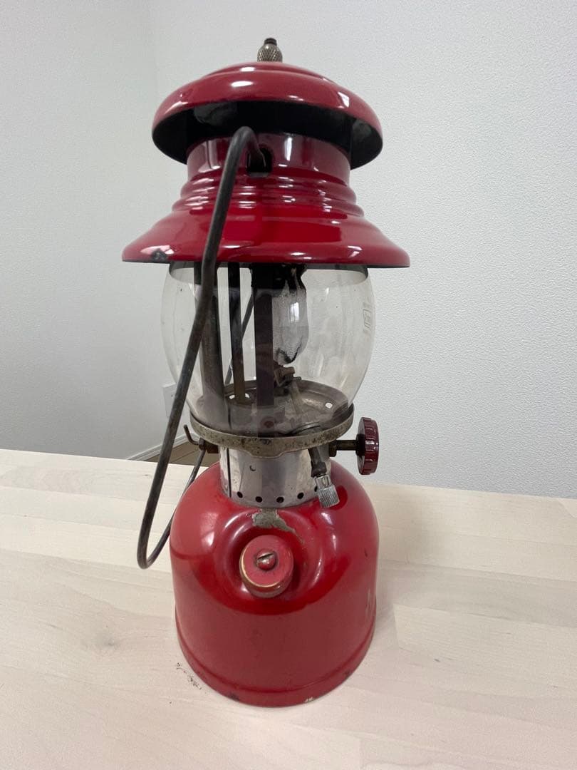 Coleman 赤 ランタン200A ケース付き