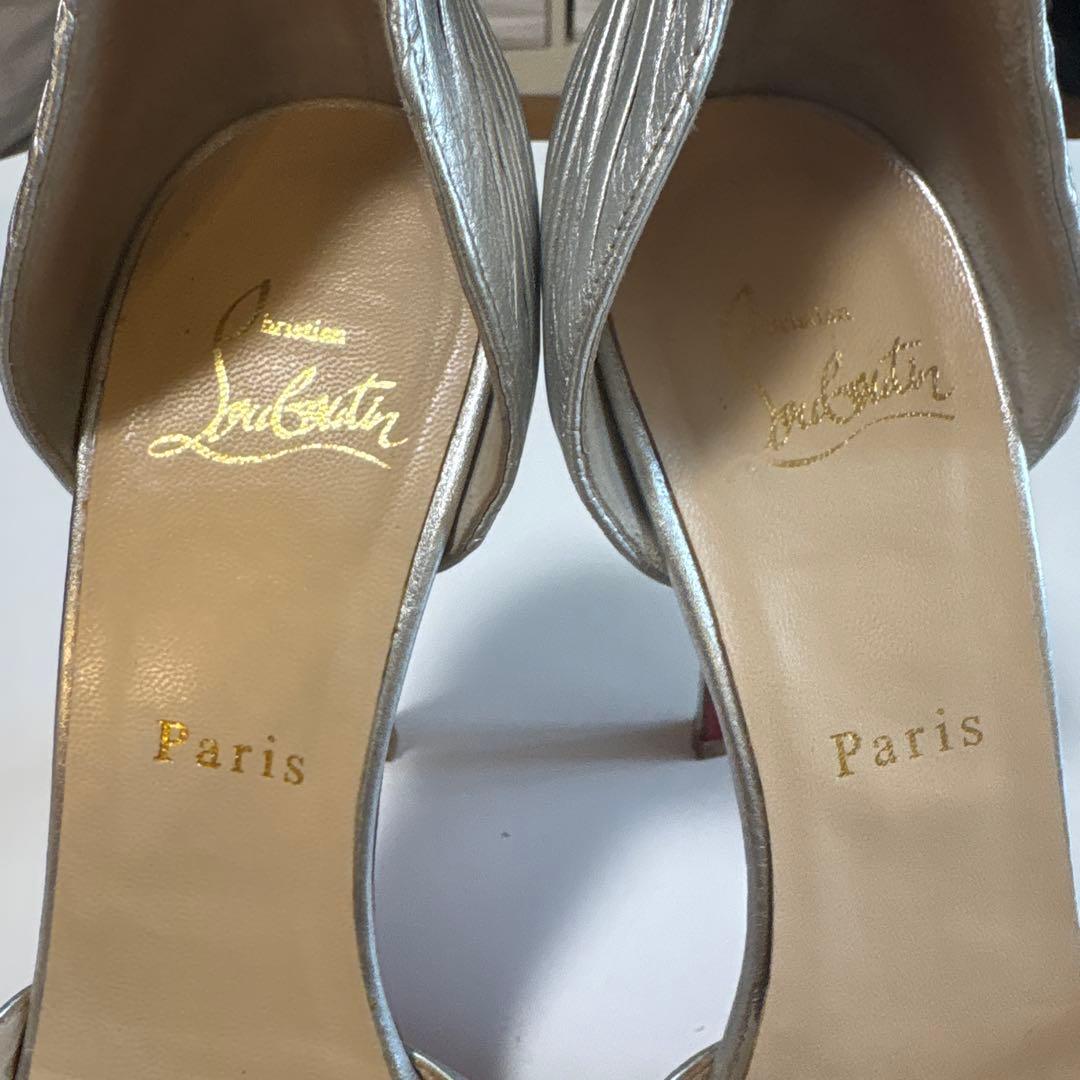 Christian Louboutin Tuca100オープントゥD’Orsay