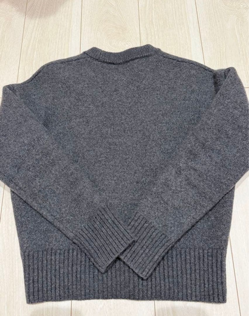 し*ん様 アミパリス　 amiparis グレー ニット セーター 長袖 ハート