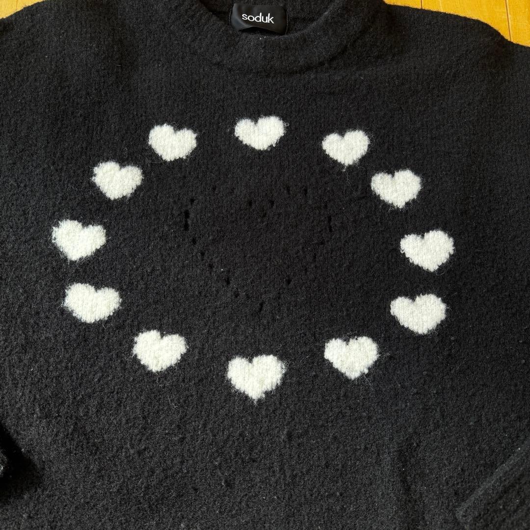 【soduk】love around knit pullover