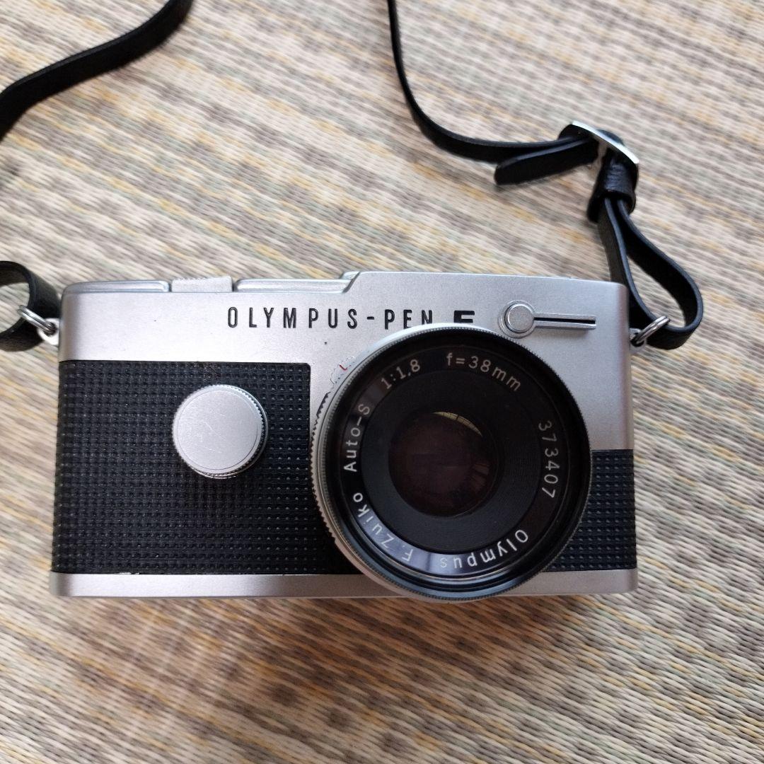 オリンパス PEN-F フィルムカメラ 38mmレンズ付き