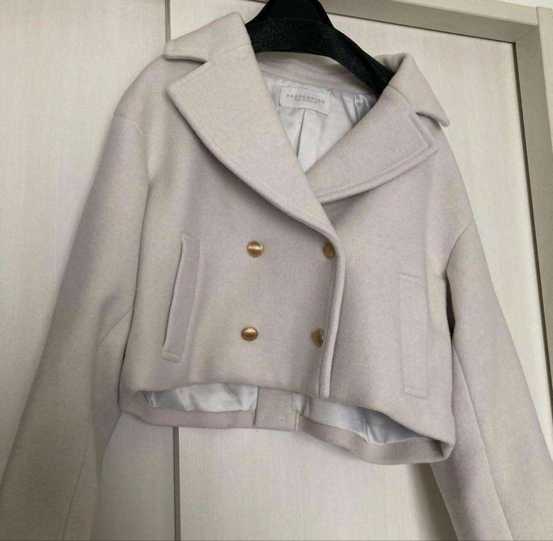 あ*ず様 PROPORTION BODY DRESSING ショート丈コート