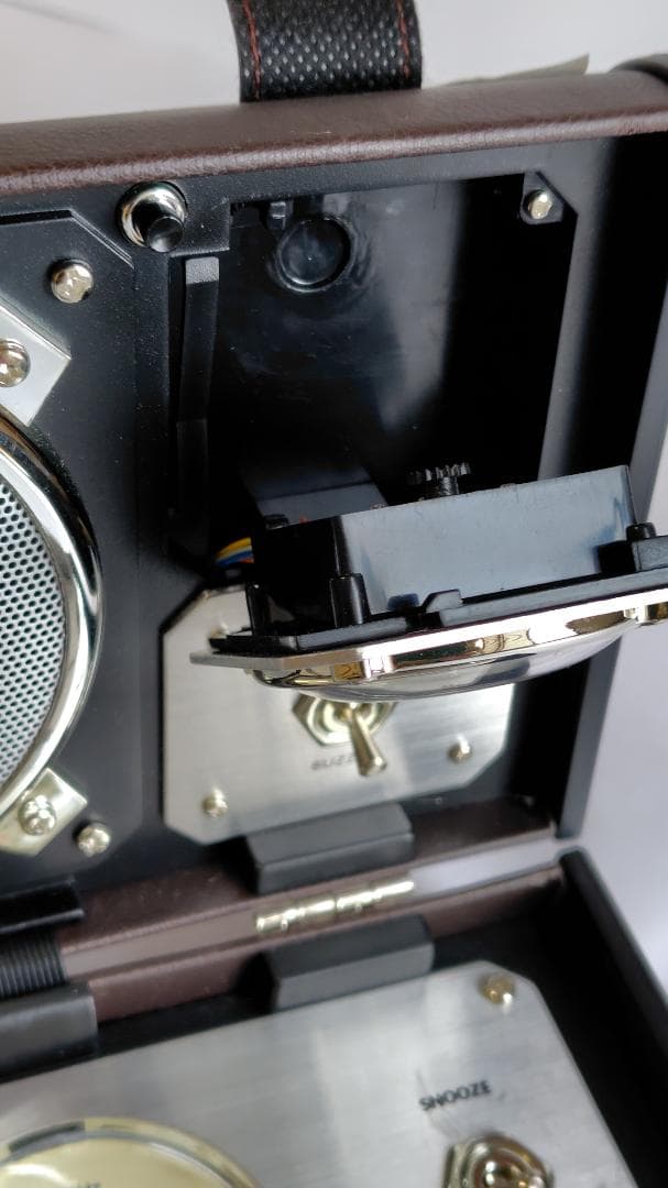 希少）スピリットオブセントルイス　ラジオアラームロック　AM/FM（裏面訳あり）