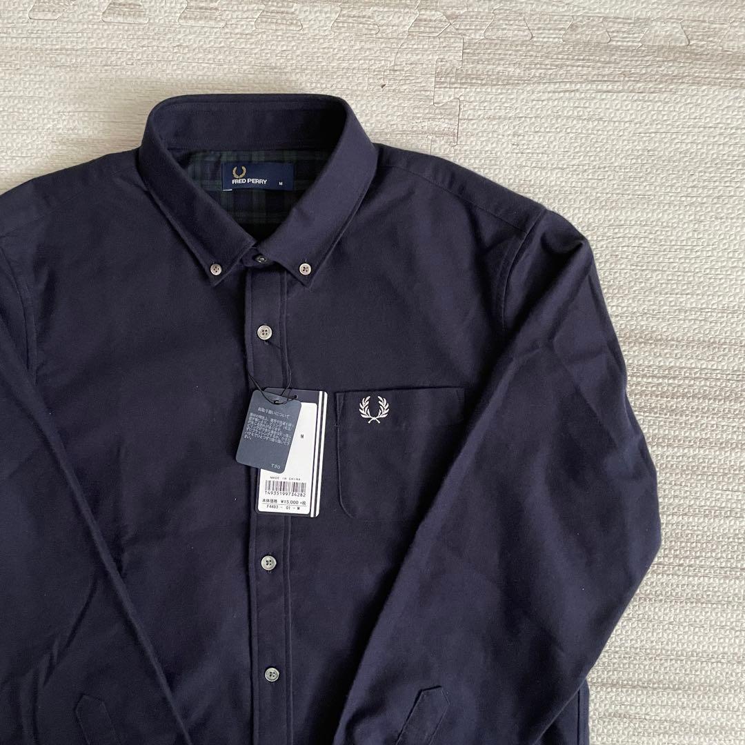 Fred Perry ボタンダウン シャツ 3枚セット 長袖 未使用品