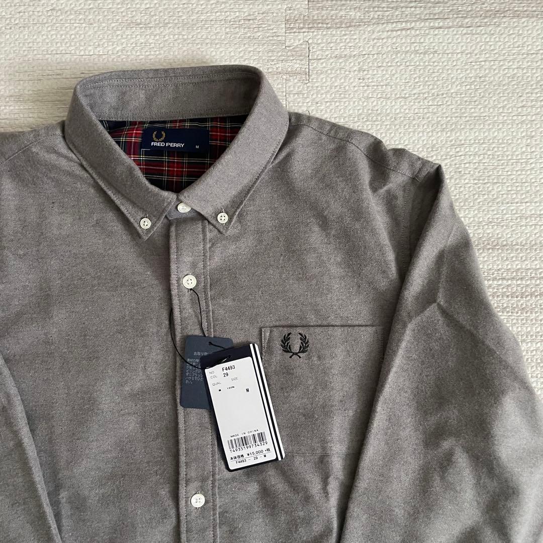 Fred Perry ボタンダウン シャツ 3枚セット 長袖 未使用品