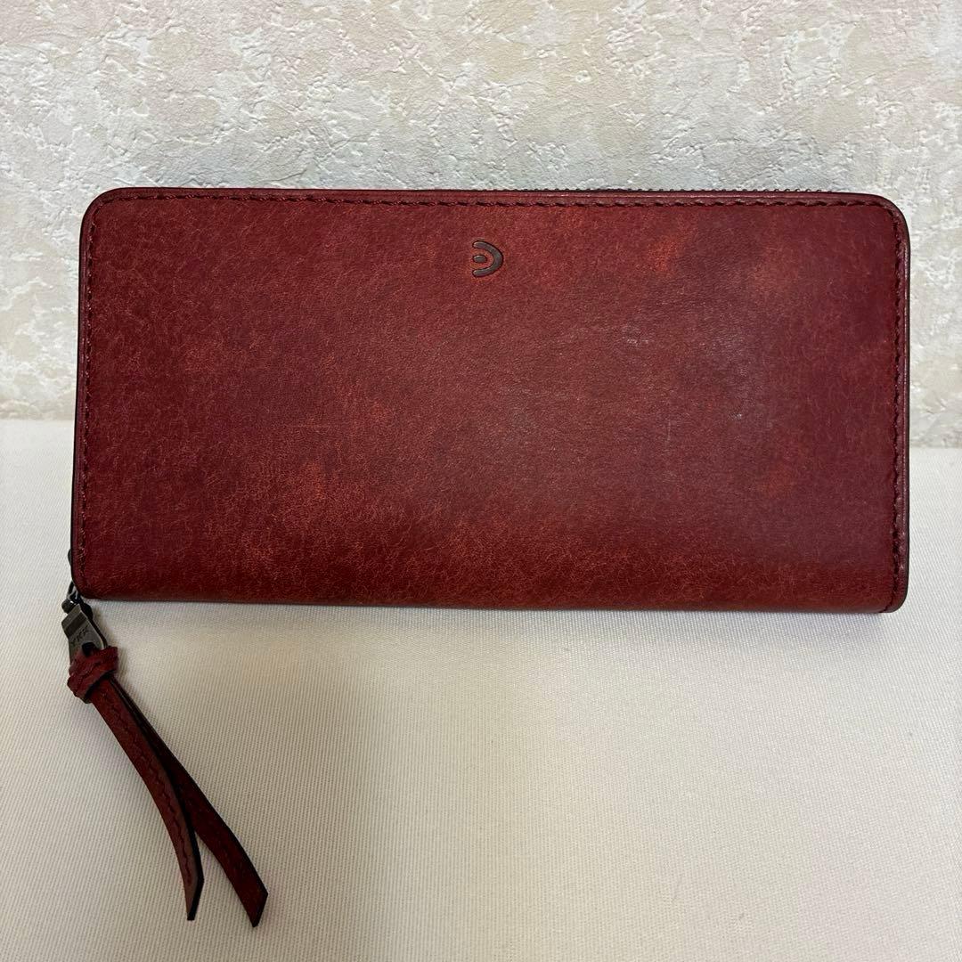 【新品】BAGGY PORT バギーポート 長財布 ラウンドファスナー本革