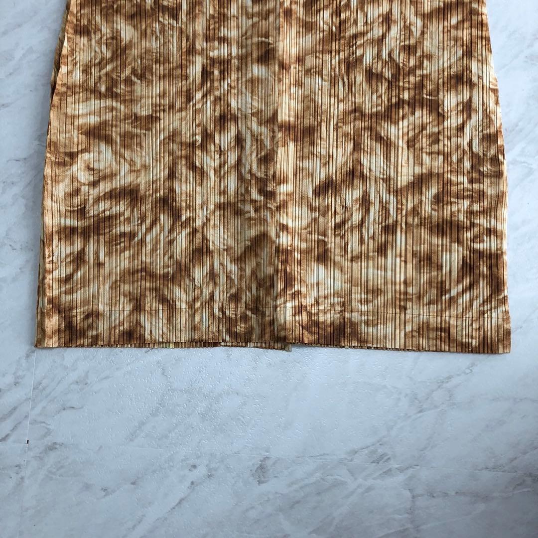 ✨極美品✨プリーツプリーズ 長袖シャツ 総柄 PP03-JD691 Lサイズ