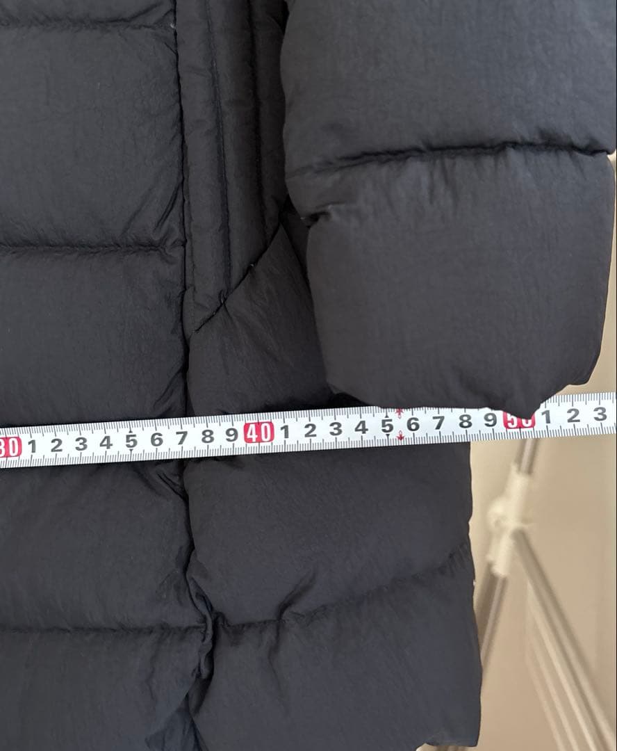 TATRAS ブラック ロングダウンジャケット　クリーニング済み