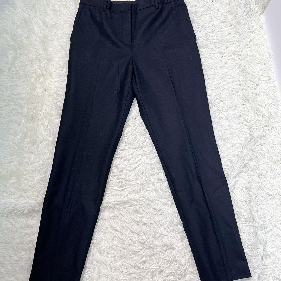 【美品】Theory　23年　スーツ　セットアップ　ストレッチ　ブラック