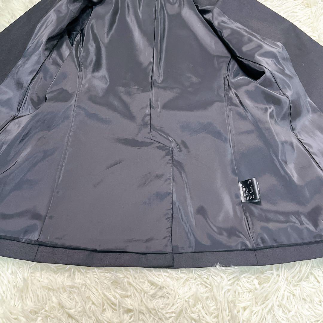 【美品】Theory　23年　スーツ　セットアップ　ストレッチ　ブラック