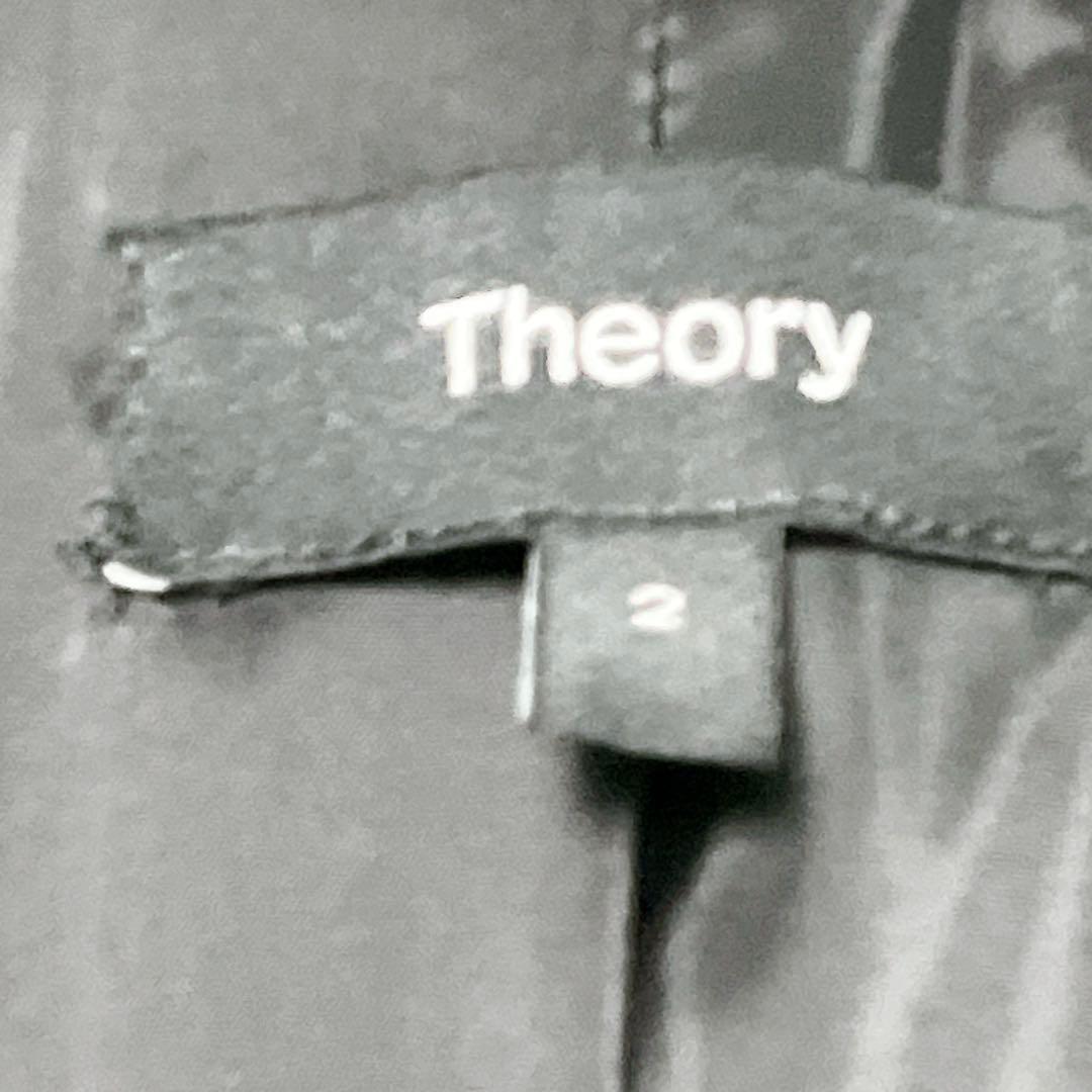 【美品】Theory　23年　スーツ　セットアップ　ストレッチ　ブラック